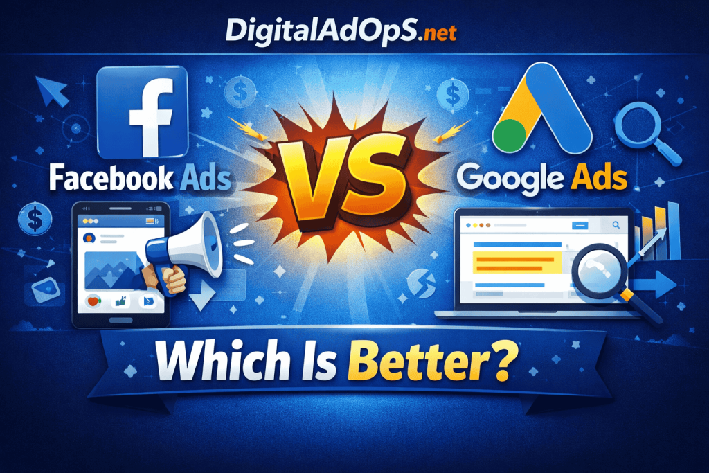 Facebook Ads vs Google Ads