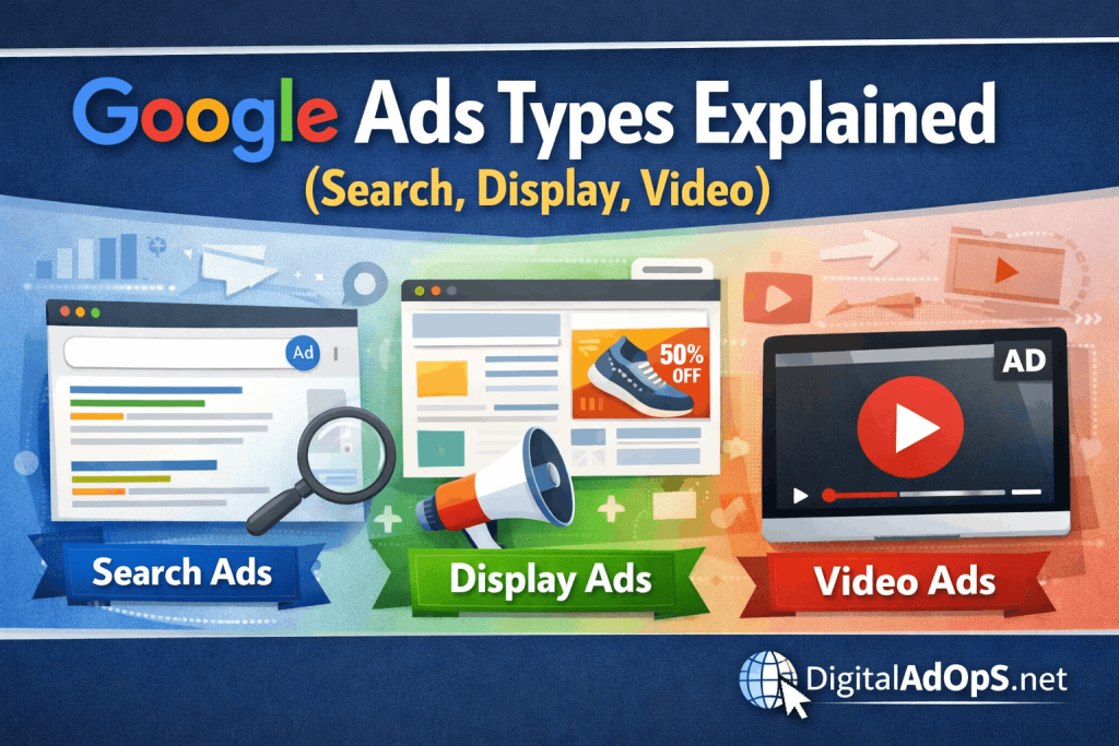Google Ads Types Explained